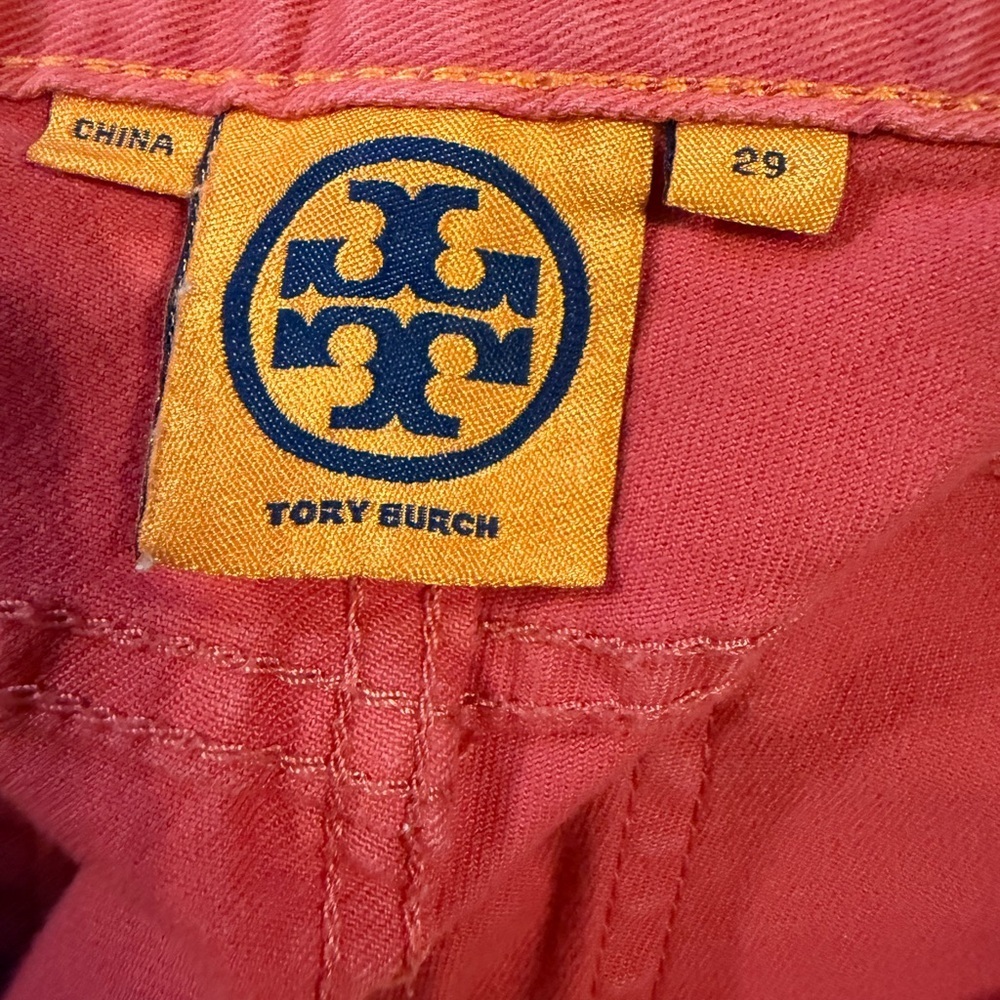 TORY BURCH Women's Pink Jeans - Picture 5 of 6